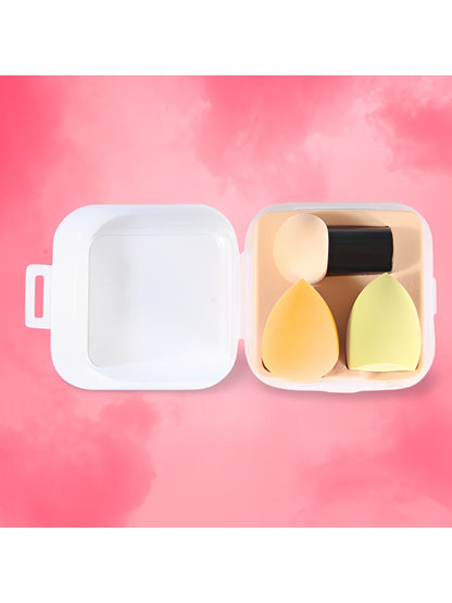 Spongo - 3-Piece Multicolor Makeup Sponge Set