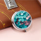 Mirroray - Floral Pattern Three Compartment Portable Mirror