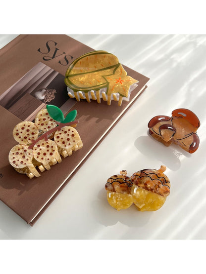 Beau - Fruit Shape Acetate Hair Clip