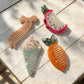 Camerow - Cute Acetate Animal and Food Hair Comb