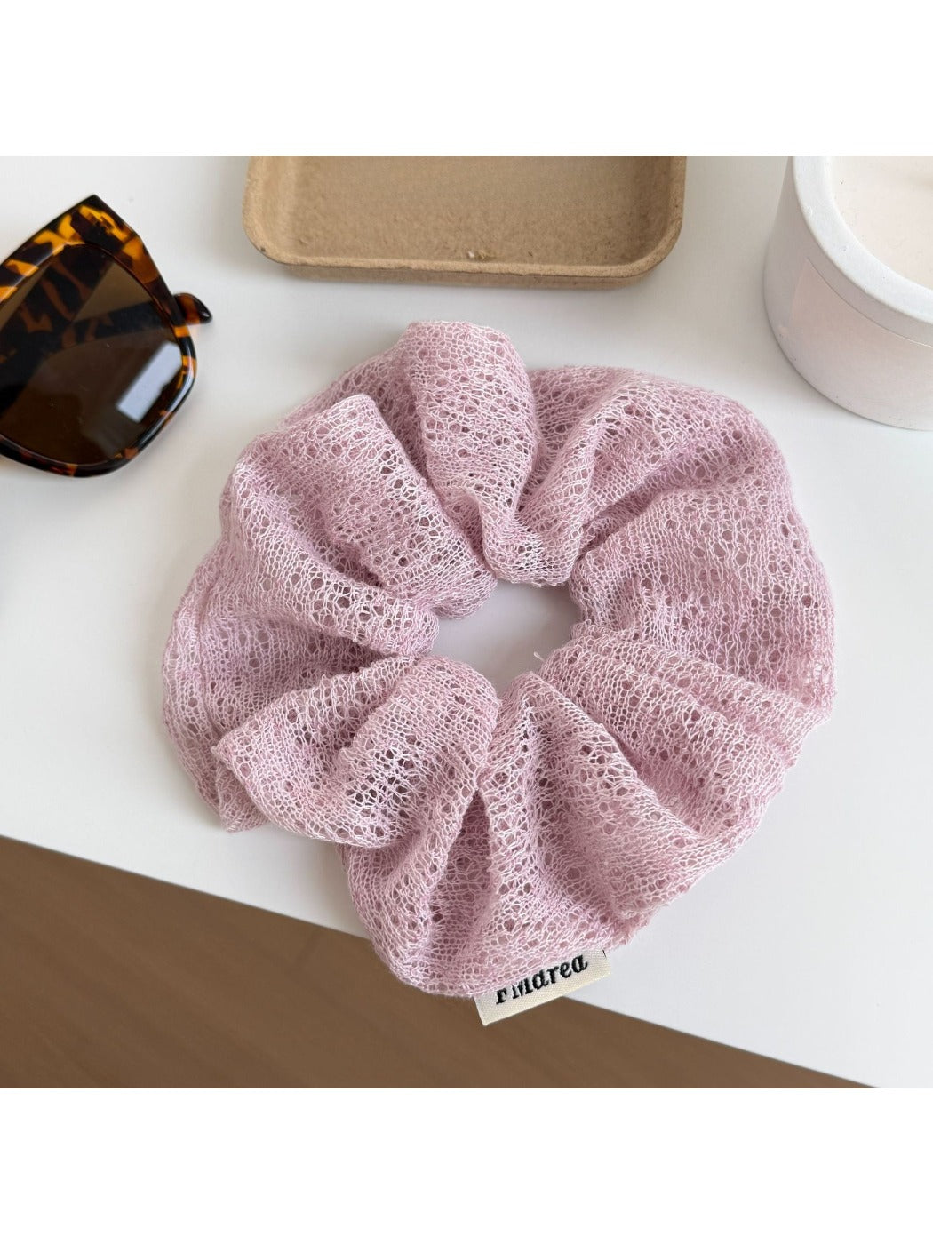 Gifty - Pastel Hollow Out Scrunchie