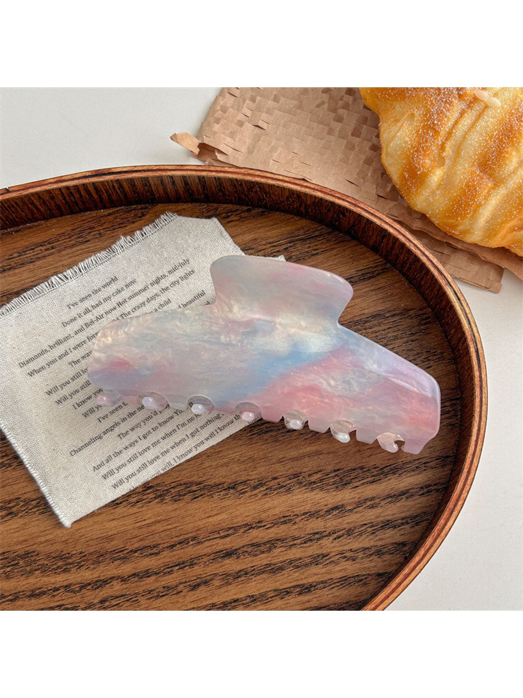 Beau - Sweet Style Marbled Claw Clip