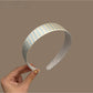 Gifty - Wide Edge Polka Dot Patterned Women's Headband