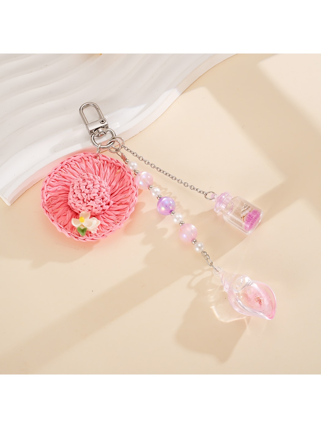 Keypus - Summer Style Acrylic Pendant Bag Charm Keychain