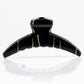 Beau - Minimalist Striped Crescent Hair Claw Clip