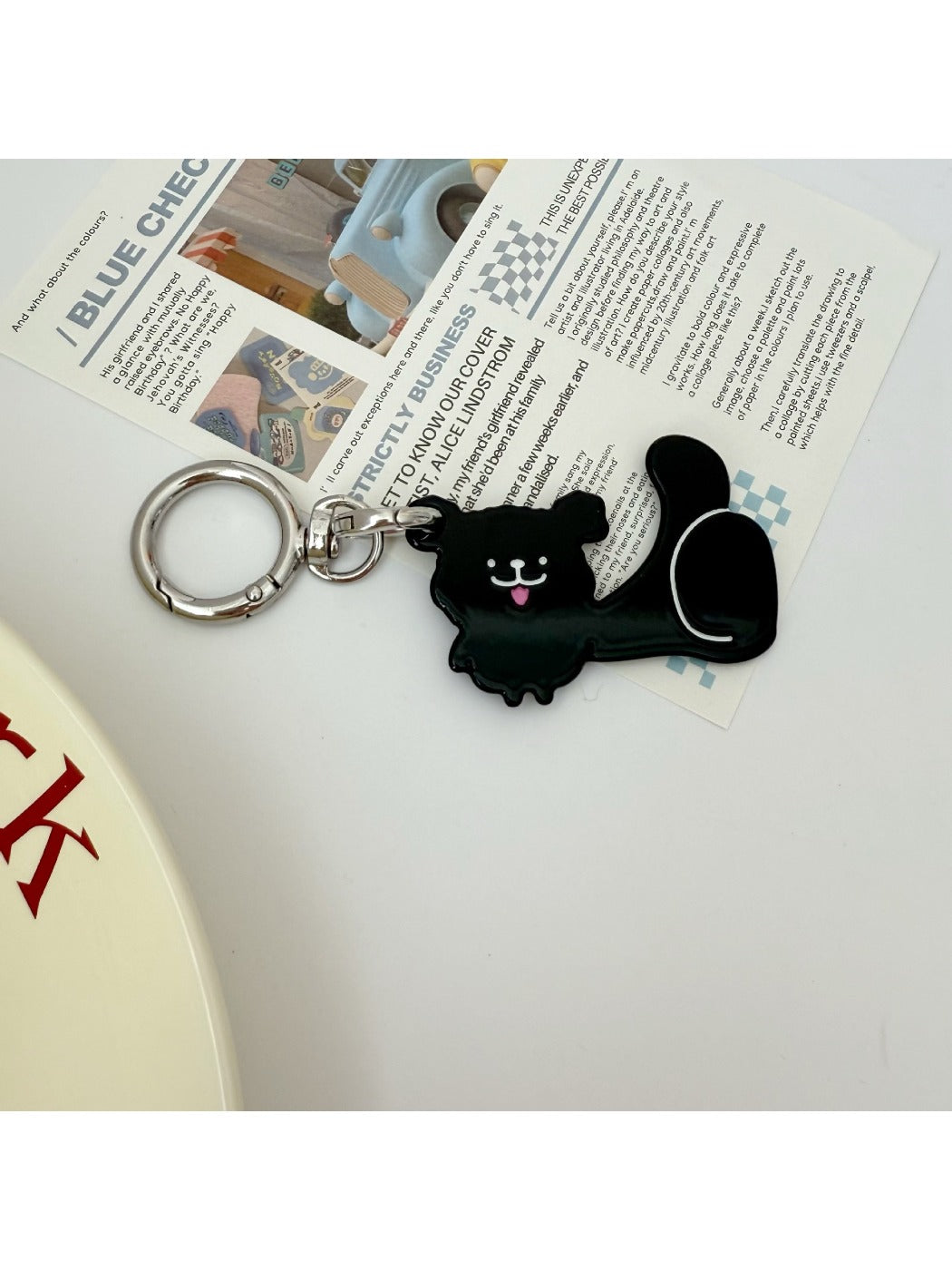 Keypus - Cartoon Shaped Bag Charm Keychain