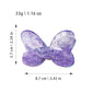 Beau - Acrylic Bow Shaped Decorative Hair Claw Clip