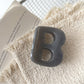 Beau - Minimalist B Shaped Hair Claw Clip