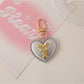 Keypus - Lovely Heart Shaped Keychain
