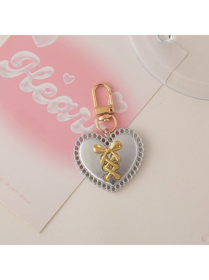 Keypus - Lovely Heart Shaped Keychain
