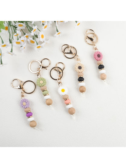 Keypus - Stylish Cute Daisy Keychain