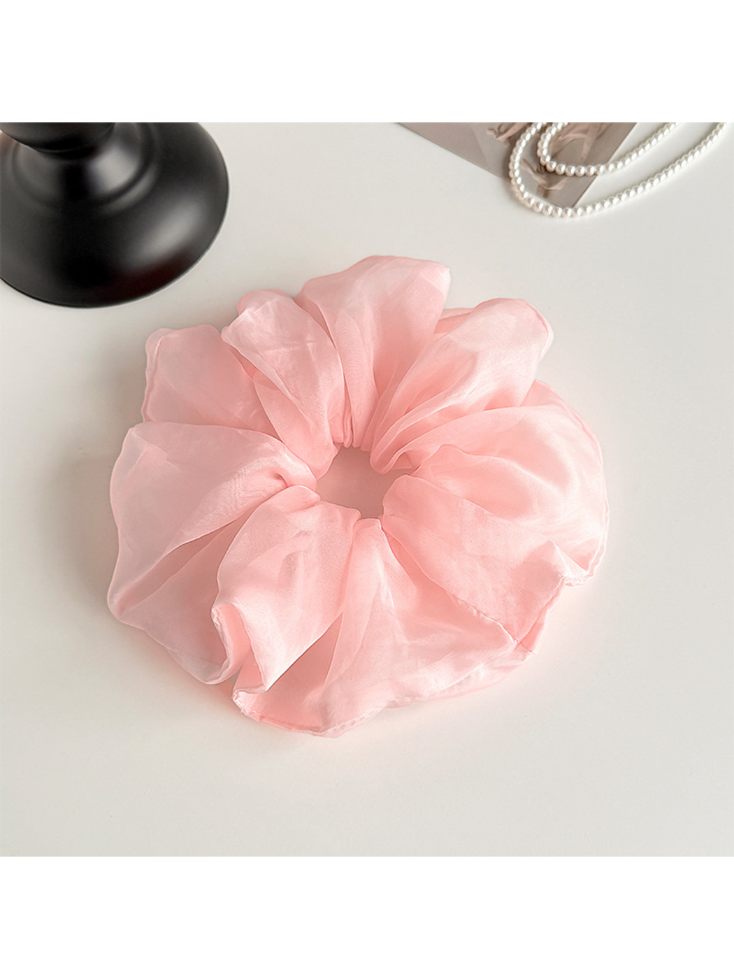 Gifty - Minimal Organza Style Polyester Scrunchie