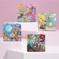 Mirroray - Cartoon Print Folding Makeup Mirror