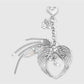 Keypus - Y2K Gothic Angel Wings Star Detail Keychain