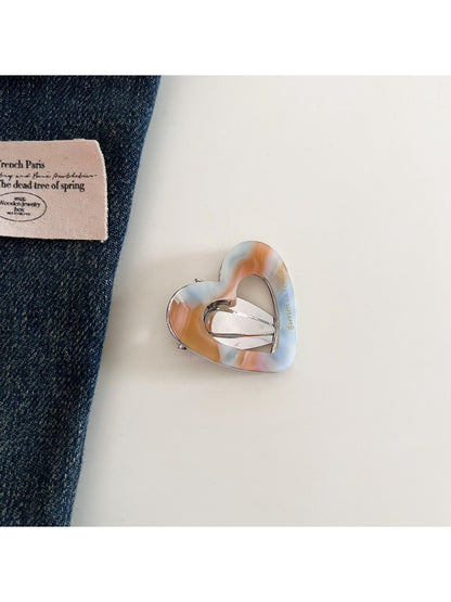 Beau - Sweet Heart Shaped Cut Out Hair Clip