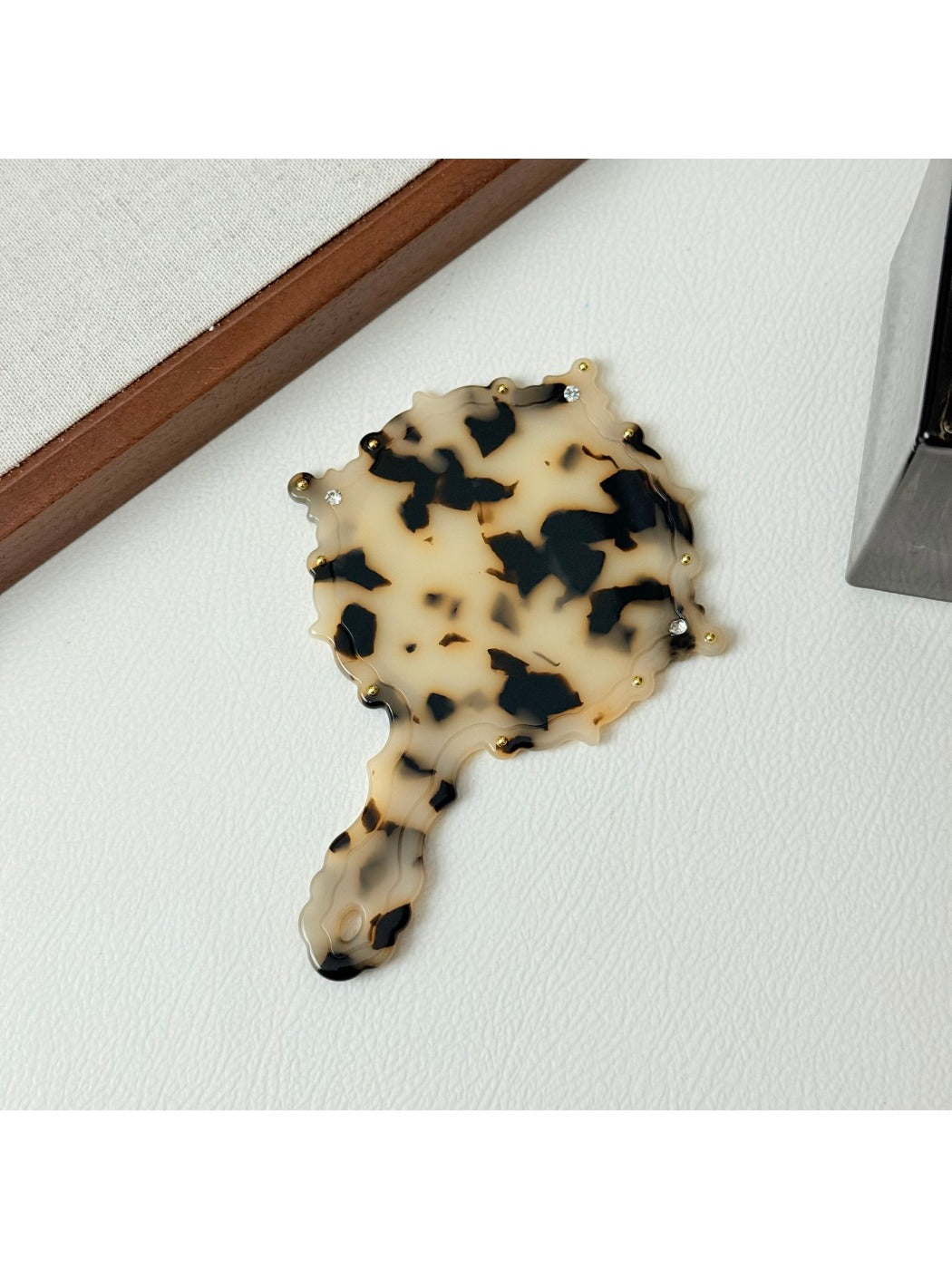 Mirroray - Fashion Pattern Hand-Held Mirror Portable