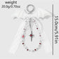 Keypus - Y2K Lace Bow Bat Shape Bag Charm Keychain