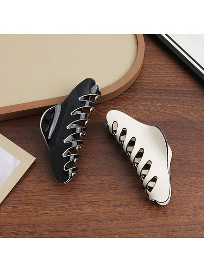 Beau - Clean Lined Solid Color Claw Clip