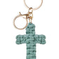 Keypus - Boho Braided Cross Bag Charm Keychain