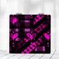Mirroray - Square Y2K Heart Pattern Compact Folding Mirror