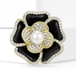 Brovia - Alloy Flower Brooch with Plated Finish