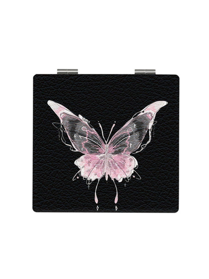 Mirroray - Butterfly Design Folding Compact Mirror