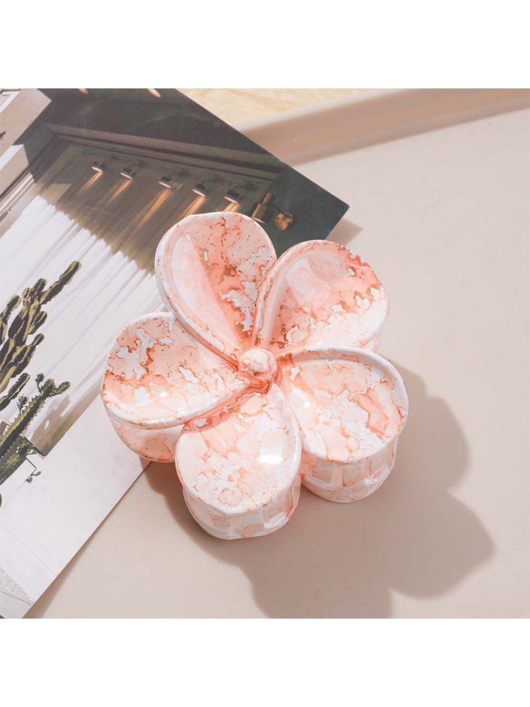 Beau - Beautiful Marble Pattern Hair Clip