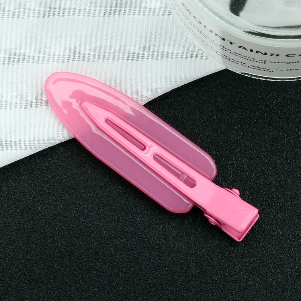 Beau - Solid Color Jelly Color Creaseless Hair Clip