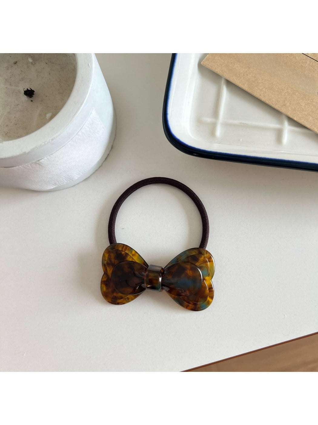 Gifty - Stylish Acetate Bow Hair Tie