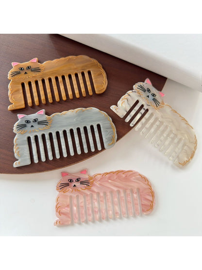 Camerow - Cat Shaped Portable Hair Comb