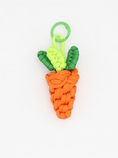 Keypus - Carrot Flower-Shaped Keychain