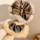 Gifty - Plush Edge Splicing Hair Loop