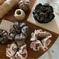 Gifty - Elegant Vintage Ditsy Floral Scrunchie