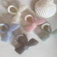 Beau - Solid Color Openwork Bow Shaped Claw Clip