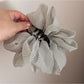 Beau - Polka Dot Ruffle Banana Clip Hair Accessory