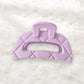 Beau - Geometric Hollow Out Plastic Alloy Claw Clip