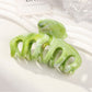 Beau - Ombre Pumpkin Shaped Hair Claw Clip