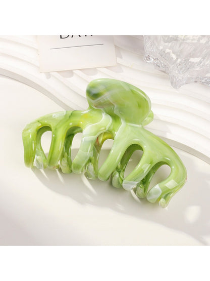 Beau - Ombre Pumpkin Shaped Hair Claw Clip
