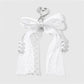 Keypus - Y2K Style Lace Bow Heart Keychain Bag Charm