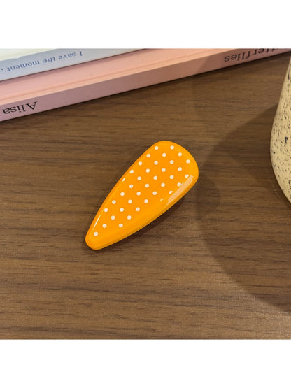 Beau - Polka Dot Acetate Tapered Hair Clip
