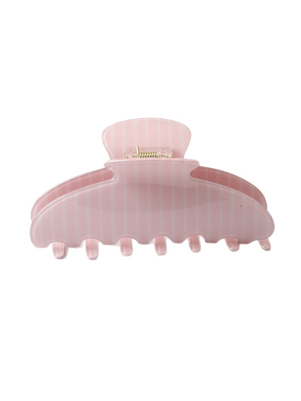 Beau - Modern Striped PVC Hair Claw Clip