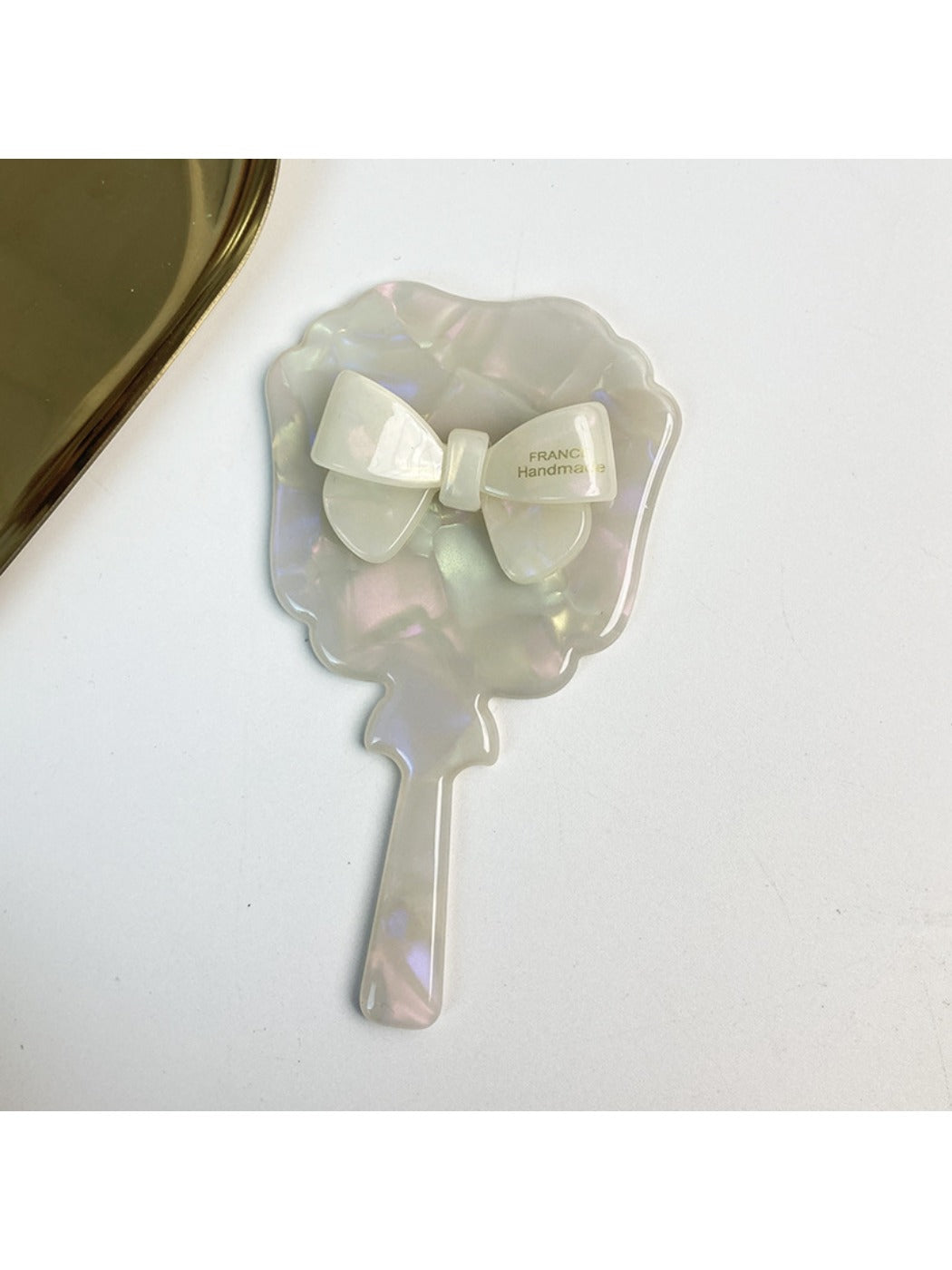 Camerow - Retro Bow Design Comb Mirror