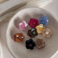 Beau - Acetate Flower Side Hair Claw Clip