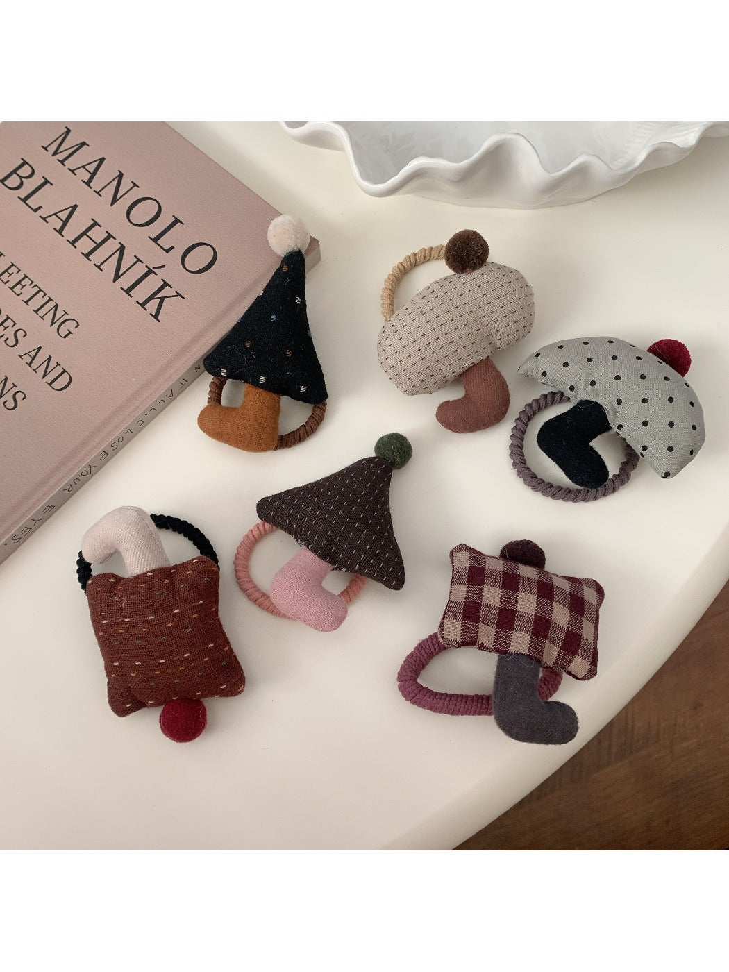 Gifty - Cartoon Mushroom Hair Tie