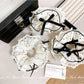 Gifty - Dot Double-layer Lace Hair Ring