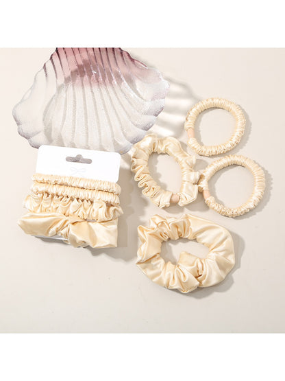 Gifty - Pastel Ruffled Hair Ties Set