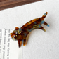 Beau - Modern Minimal Cat Acetate Duckbill Hair Clip