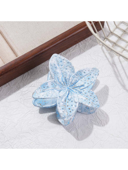 Beau - Trendy Colorful Flower Shaped Hair Clip