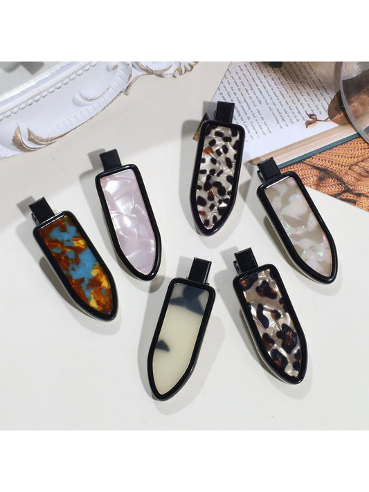 Beau - Slim Teardrop Decorative Side Hair Clip