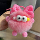 Keypus - Cute Bow Coal Ball Keychain